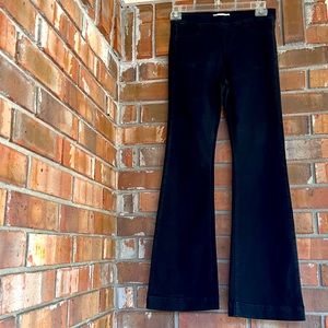 Cello black flare pull on jeans Sz L